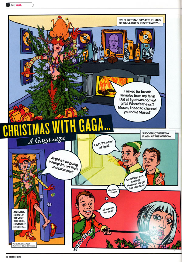 gaga christmas page 1